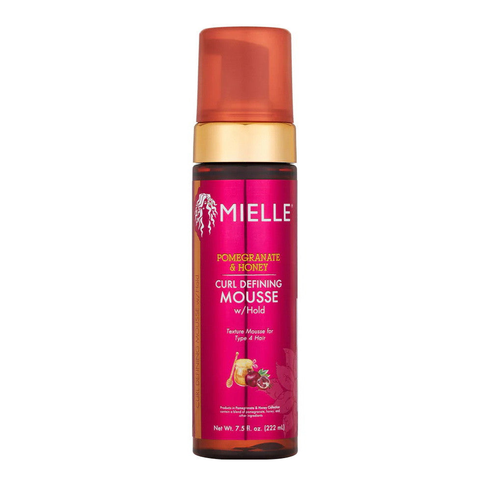 Mielle Pomegranate & Honey Curl Defining Mousse with Hold, 7.5 Oz
